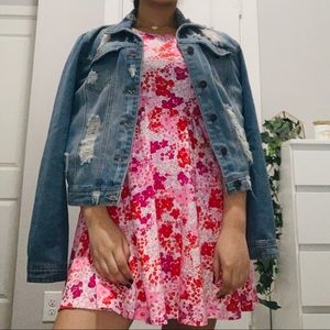 Cute floral babydoll dress